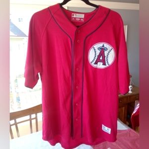 Anaheim Angels Men's Large Jersey Truefan. Nwot